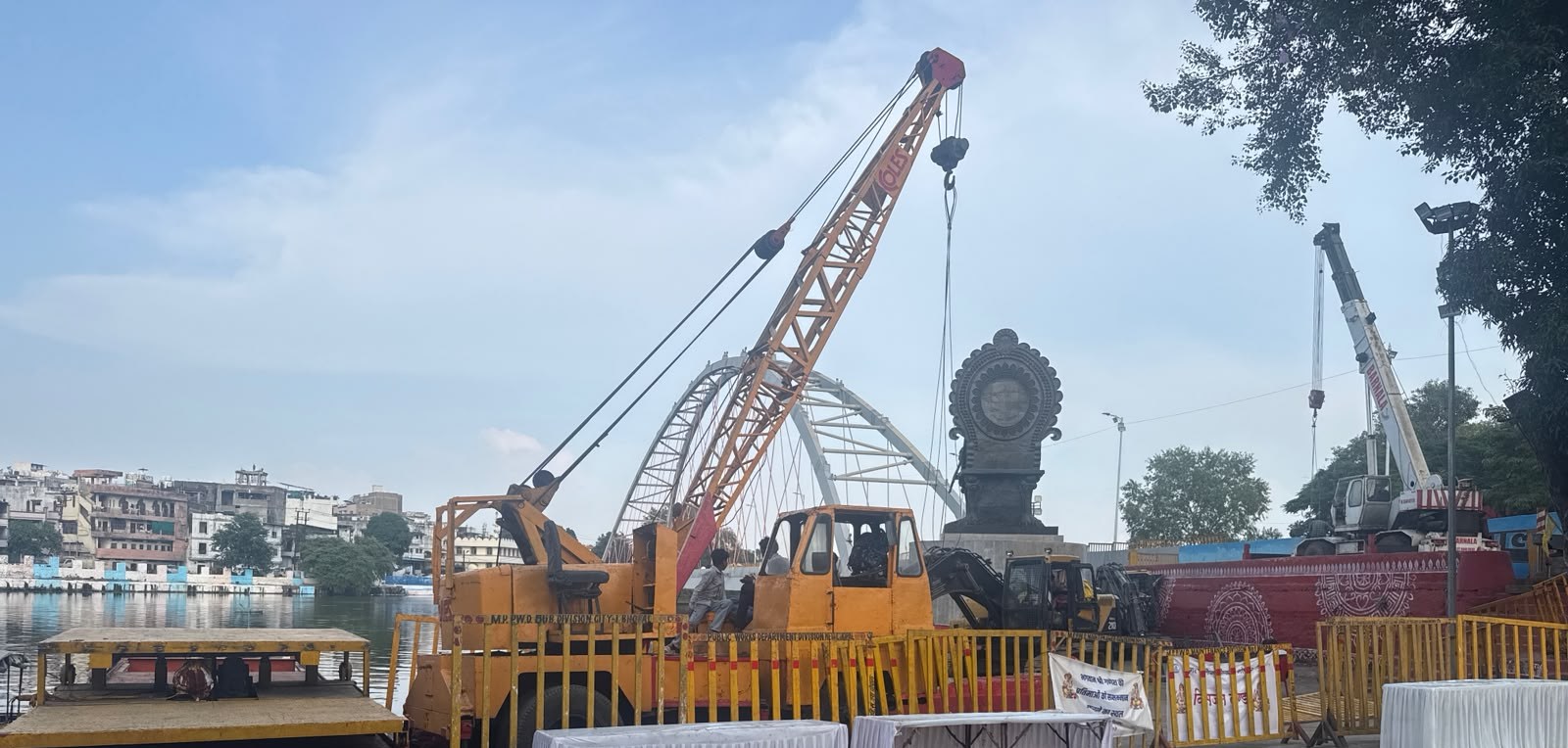 गणेश प्रतिमा विसर्जन के लिए घाटों पर सुरक्षा के इंतजाम 2 1790254034 WhatsApp Image 2026 09 24 at 09.34.59